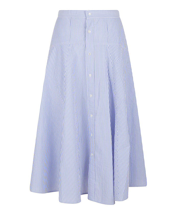 jupe-bleue-en-coton-pour-femmes