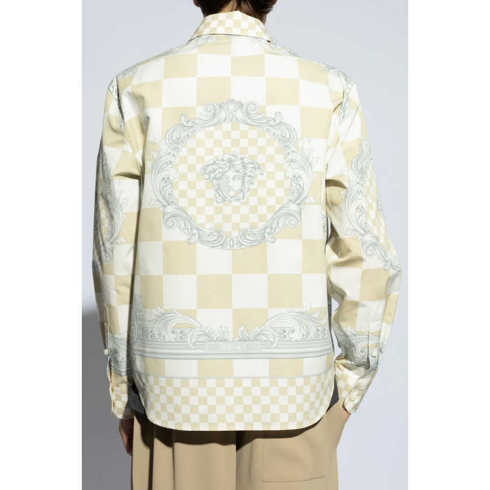 Versace Bedrukte jas Multicolor Heren