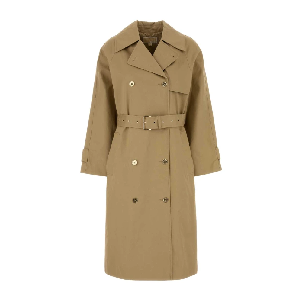 Michael Kors Women's Beige Cotton Trench Coat