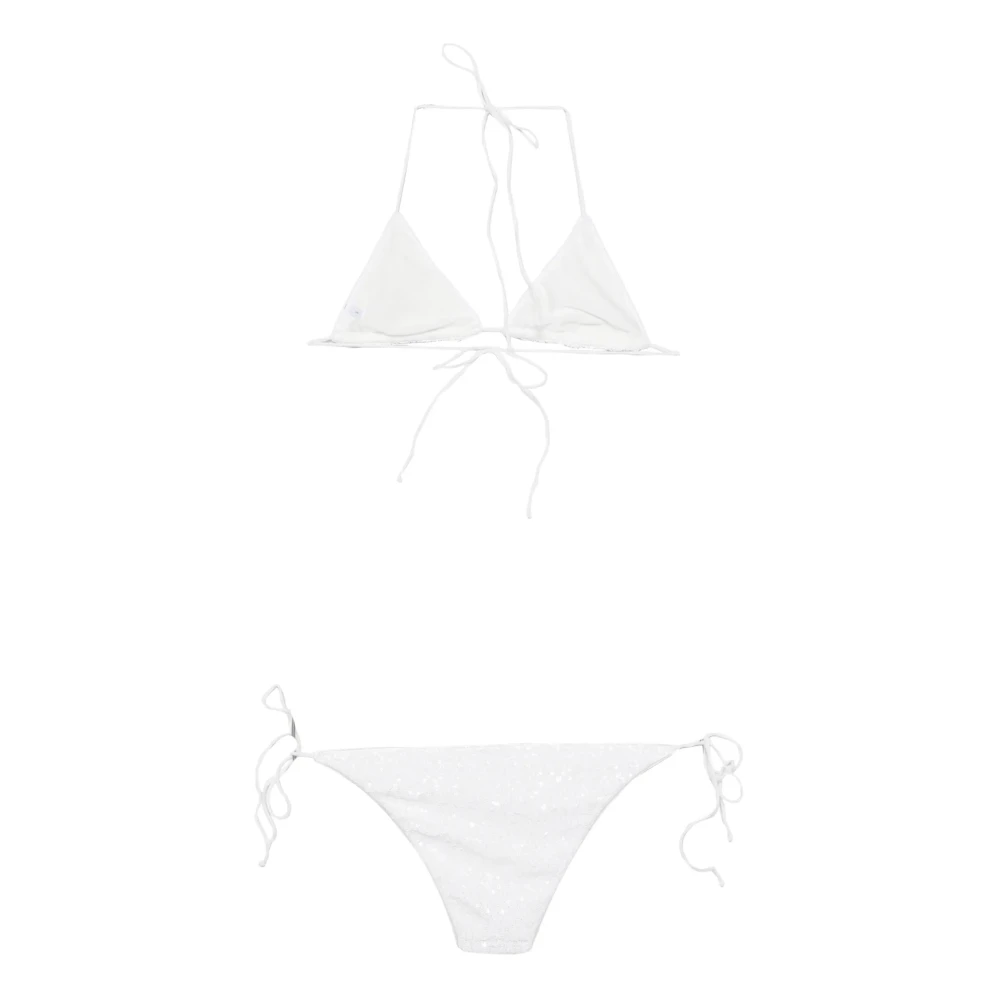 Oseree Mujer Blanco Trajes De Baño, Talla: M