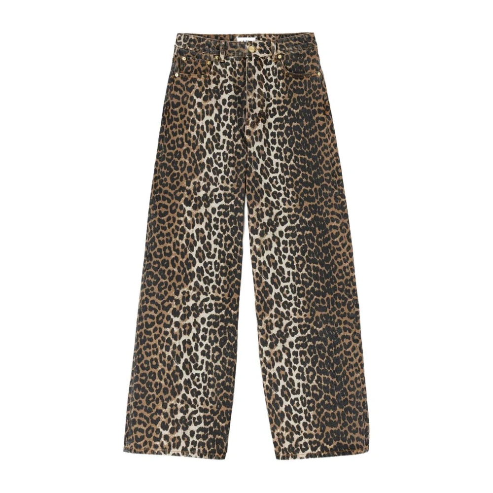 Ganni Women's Wool Blend Tailored Trousers