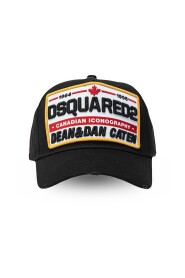 Czarna czapka baseballowa z kolorowym logo