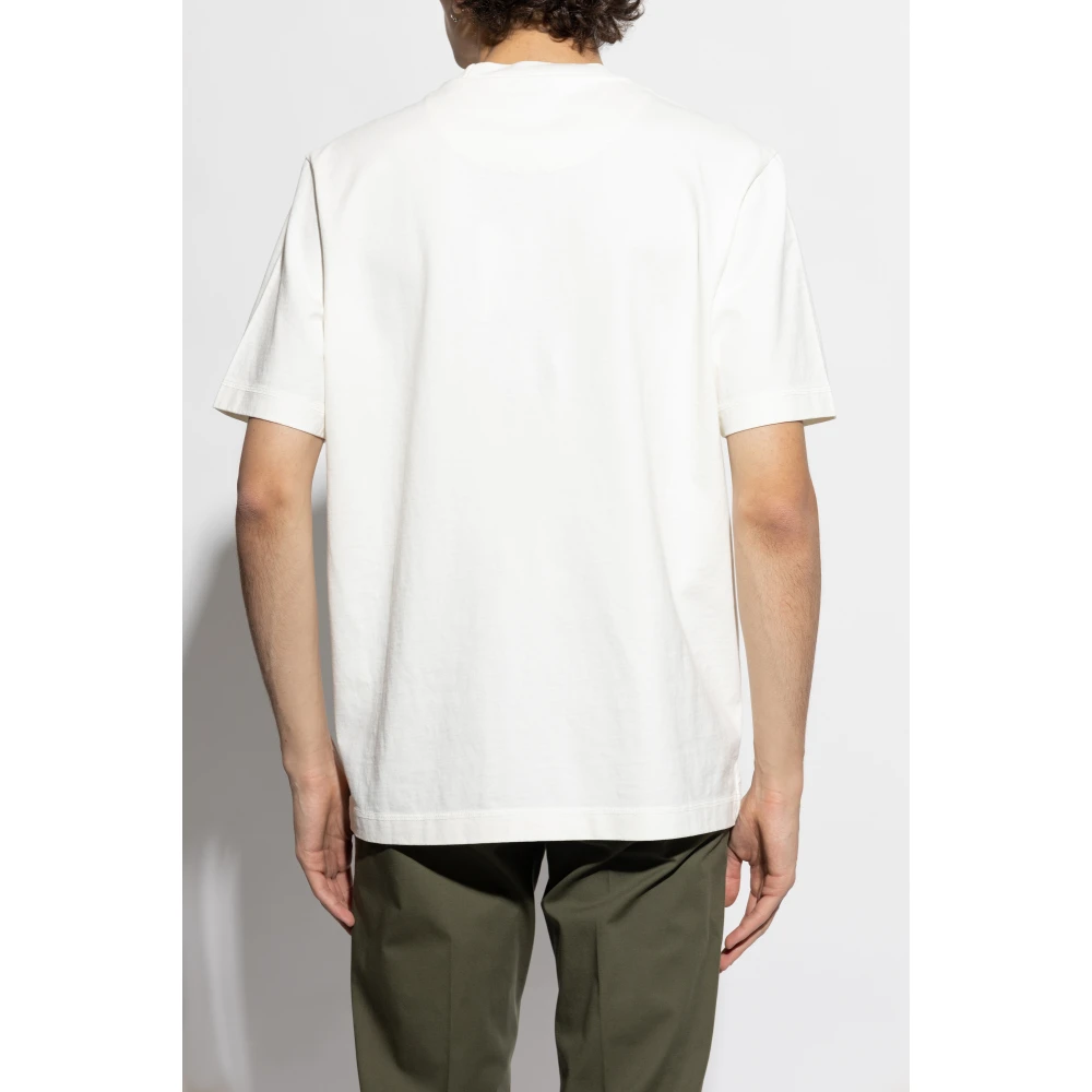 PS By Paul Smith Katoenen T-shirt met print White Heren