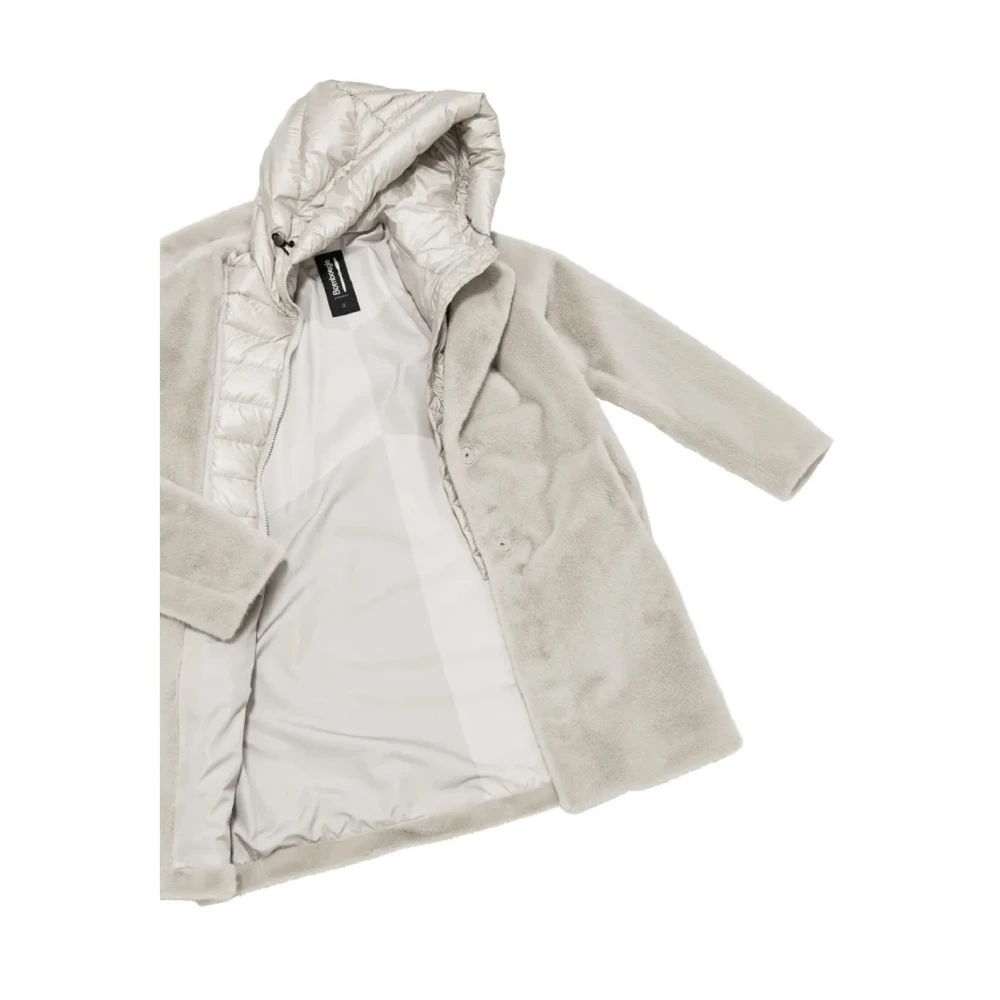 BomBoogie Grijze Outerwear Jas Aw24 Gray Dames