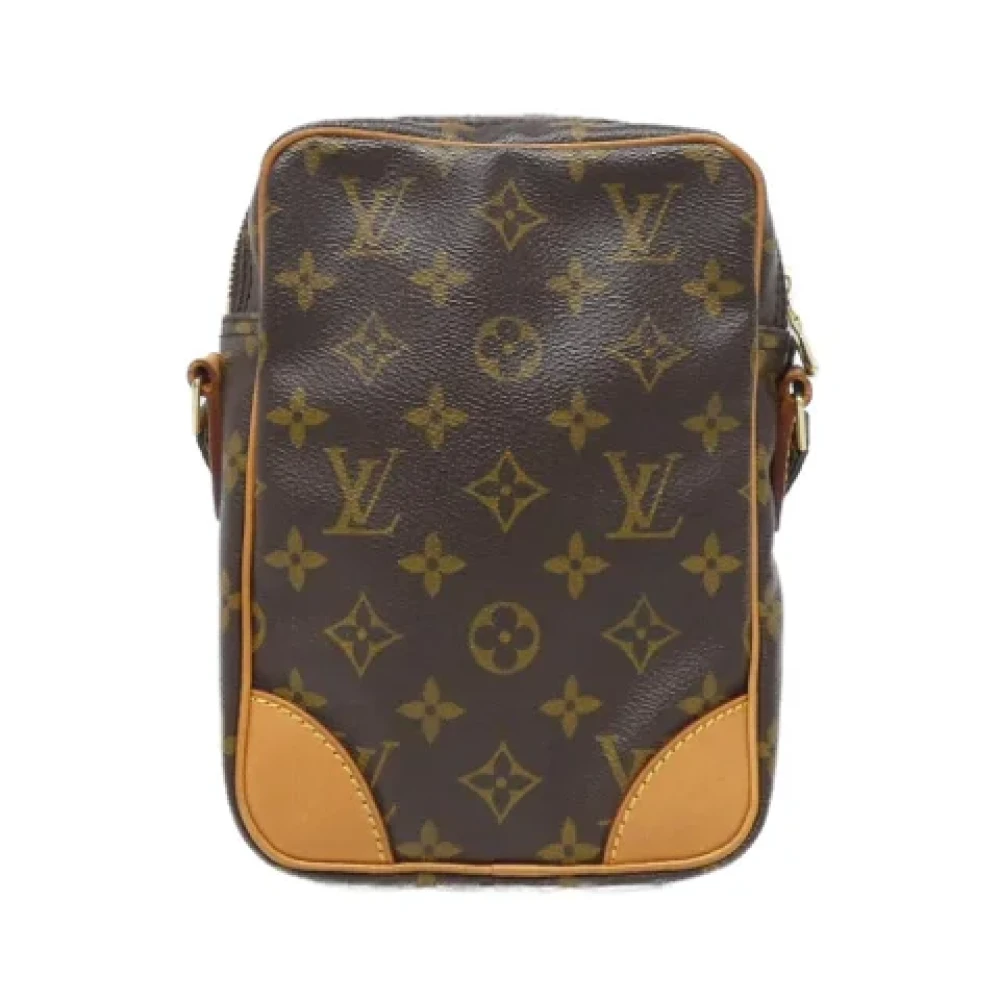 Louis Vuitton Vintage Pre-owned Canvas louis-vuitton-bags Brown Dames