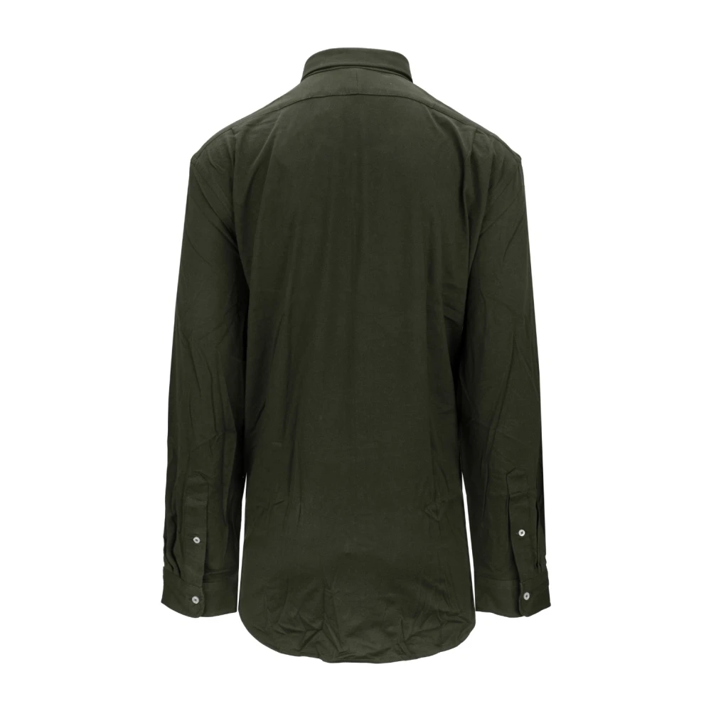 Ralph Lauren Heren Overhemd met Knoopsluiting Green Heren