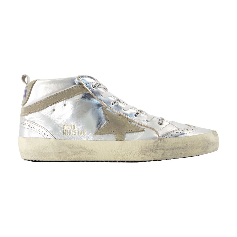 Golden Goose Mid Star Sneakers Dames Schoenen Grijs