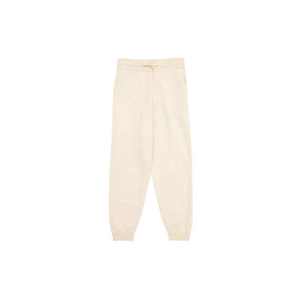 Isabel Marant Étoile Loungewear wolmix trekkoord broek Beige Dames