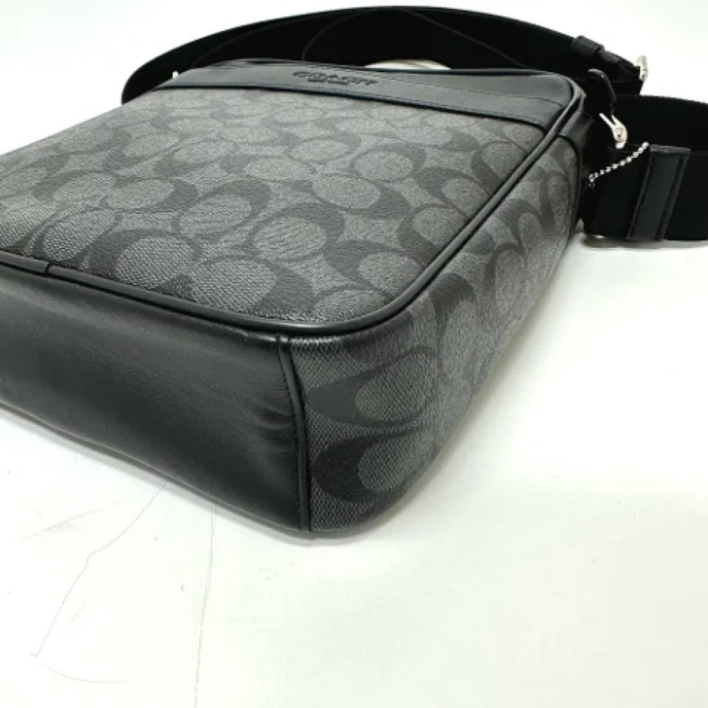 Coach Pre-owned Leather shoulder-bags Black Heren