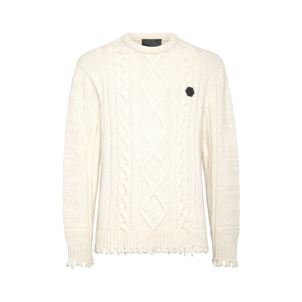 Knitwear > Round-neck Knitwear - - Philipp Plein - Modalova