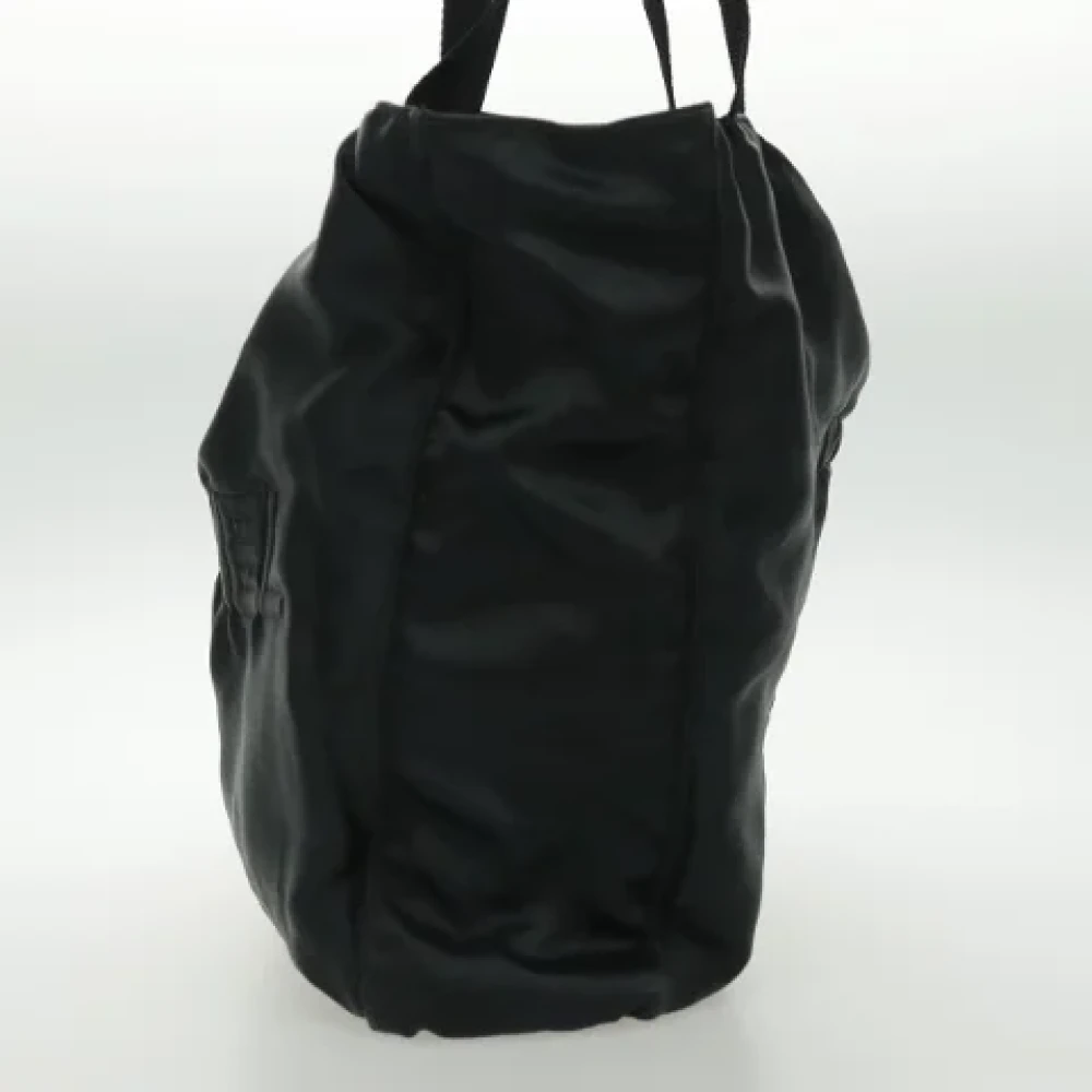 Chanel Vintage Pre-owned Silk chanel-bags Black Dames