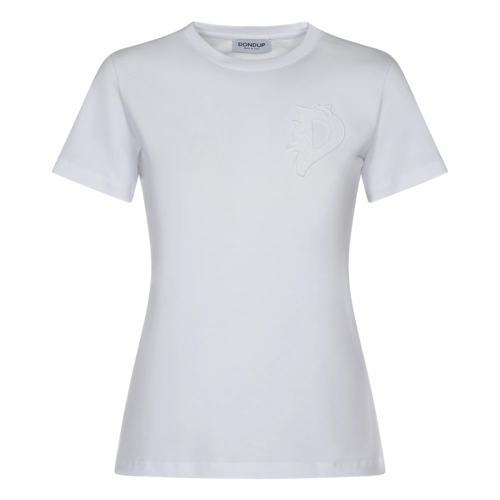 Dondup Stijlvolle T-shirts en Polos Collectie White Dames