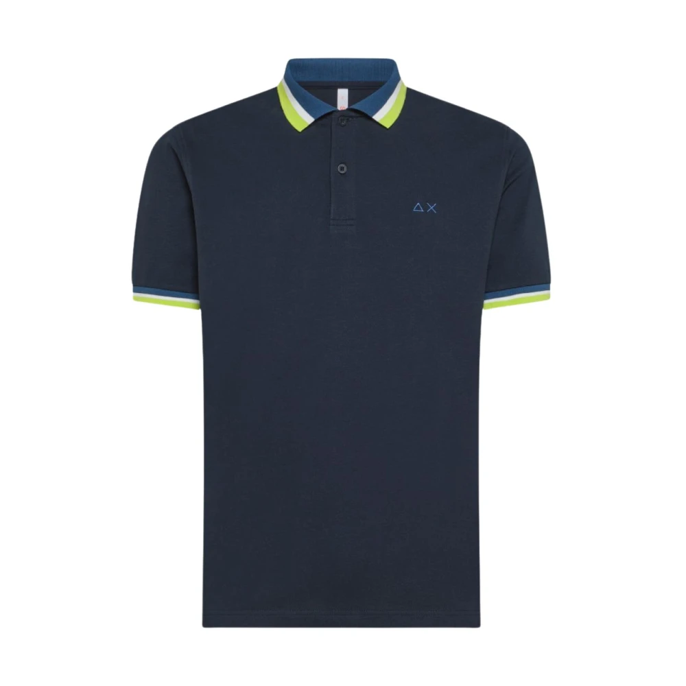 Sun68 - Tops > Polo Shirts - Blue - Sun68 - Modalova