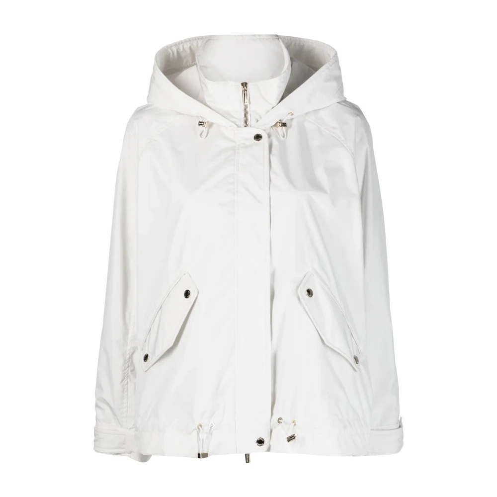Moorer Women's White Bomber - Light Jackets - Xs - Jackets