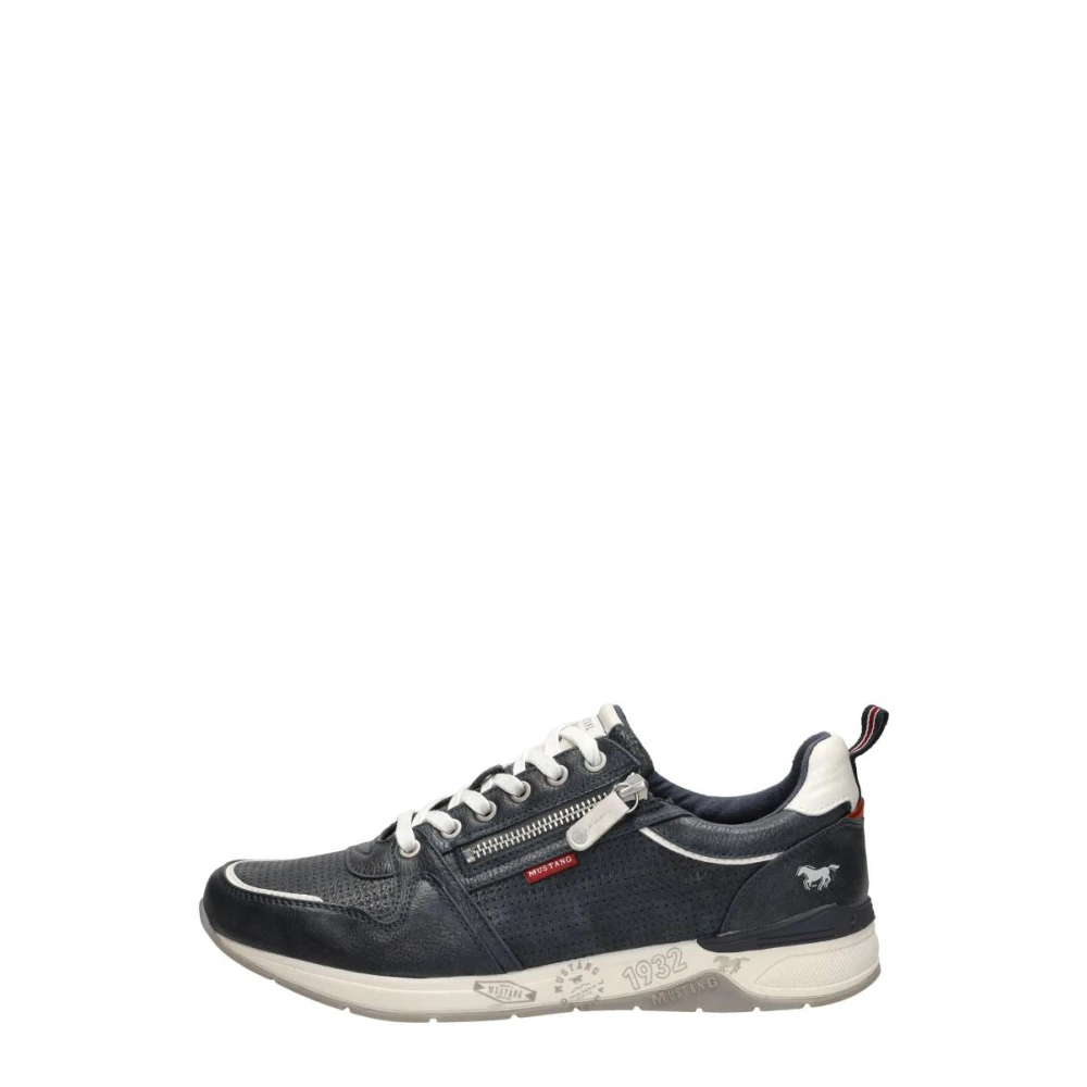 Mustang Sneakers Laag Heren Schoenen Blauw