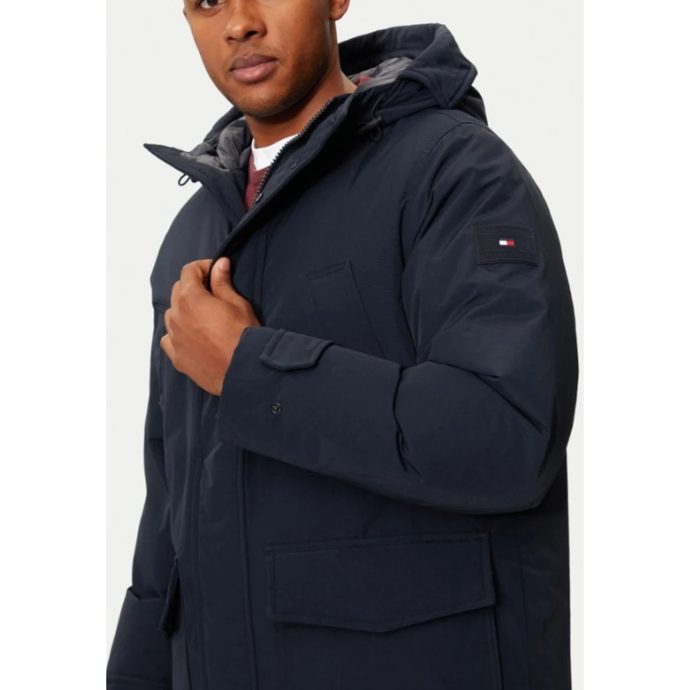 Tommy Hilfiger Heren Donsparka Jas Blue Heren