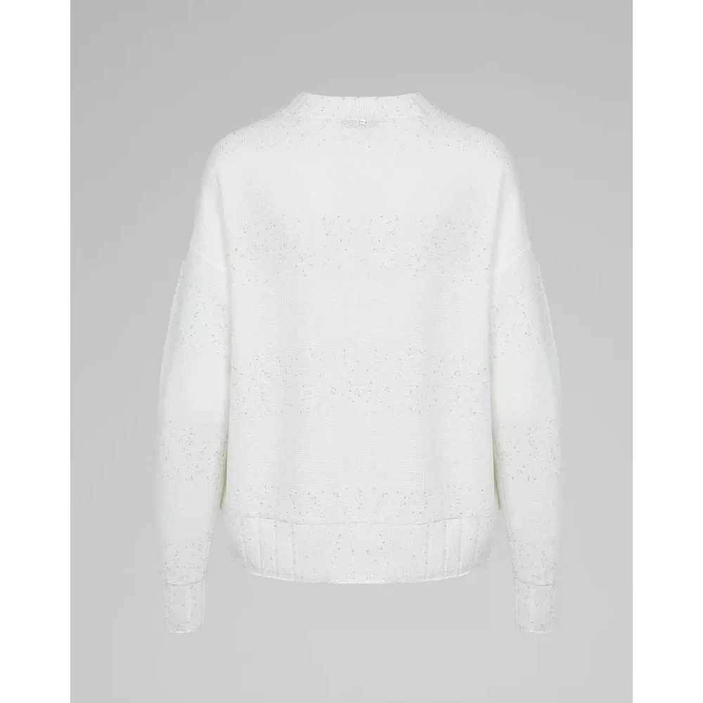 Lorena Antoniazzi Wollen Trui White Dames