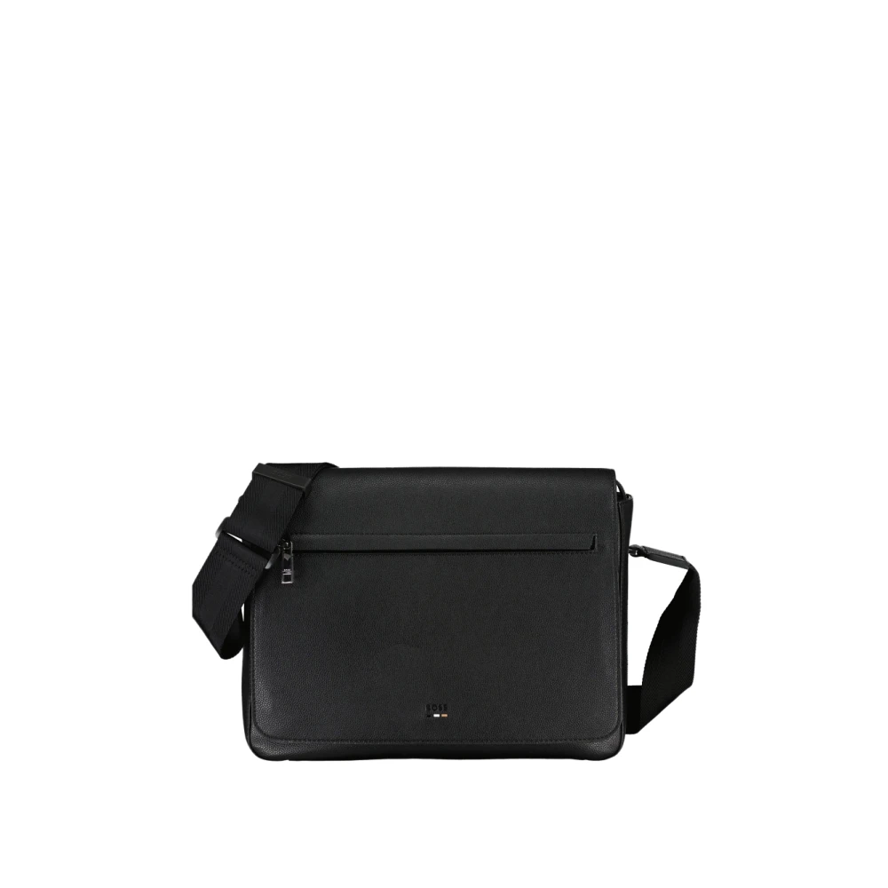 Hugo Boss Moderne Zwarte Schoudertas Ray Black Heren