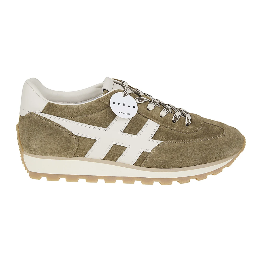 Hogan 86er Suède Sneakers Heren Schoenen Groen