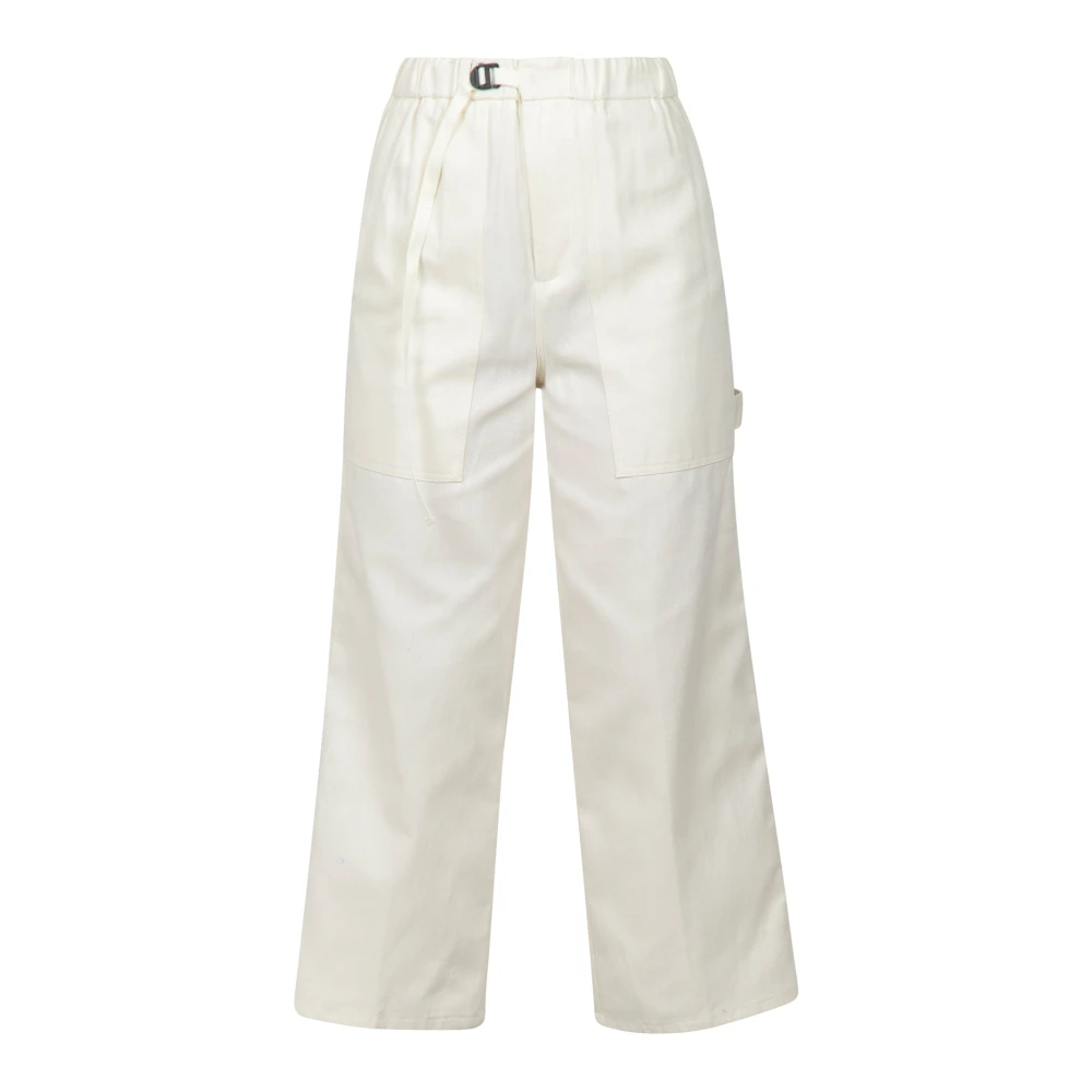 Trousers > Wide Trousers - - White Sand - Modalova