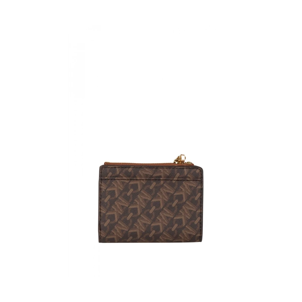 Michael Kors Kleine lederen portemonnee Brown Dames