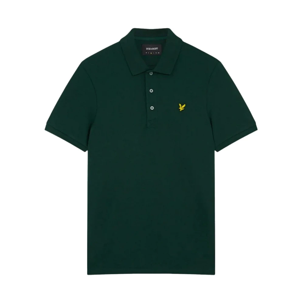 Lyle & Scott Polo Shirts - Male - Polo Shirts - Green - S - Tops