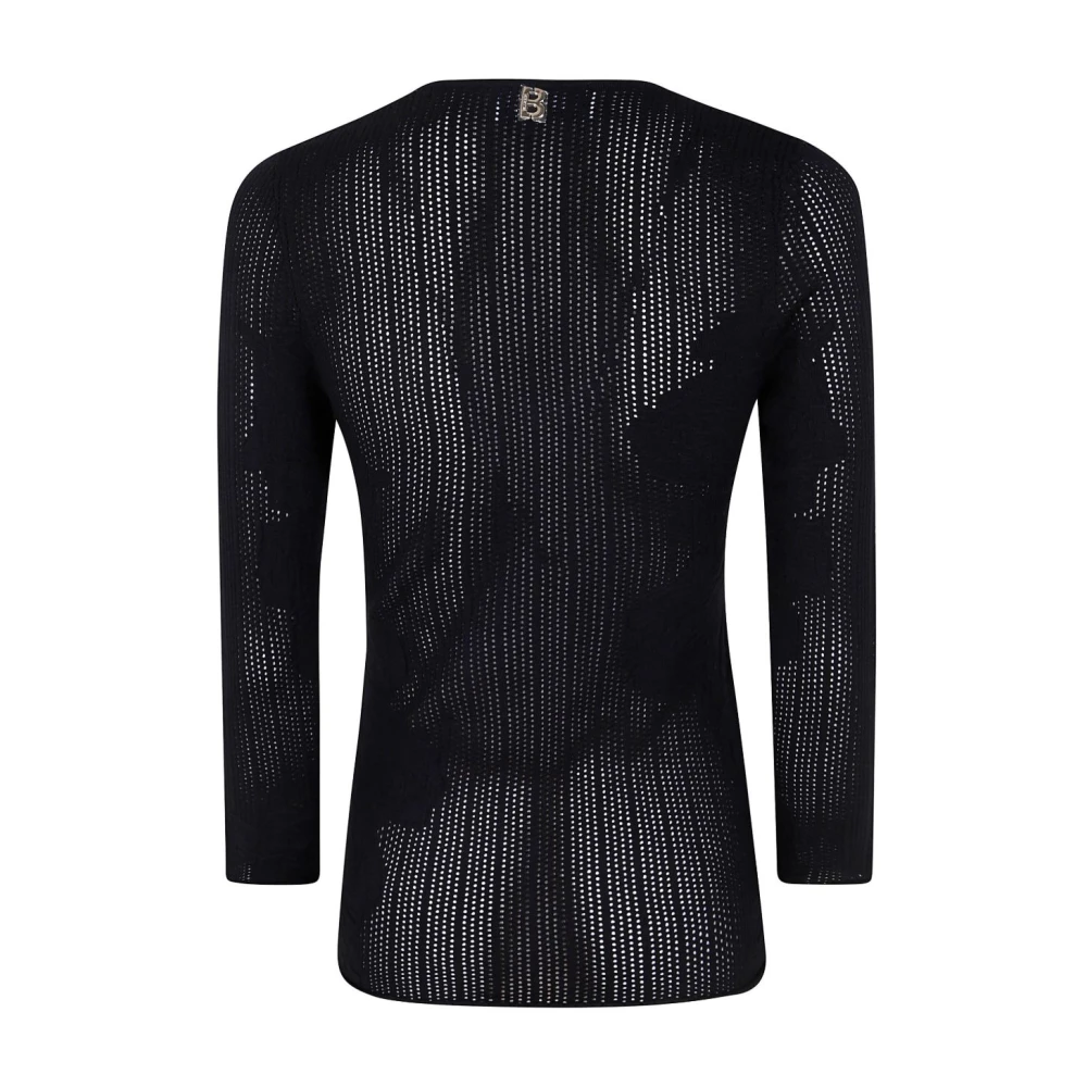 Blugirl Zwarte Trui voor Vrouwen Black Dames