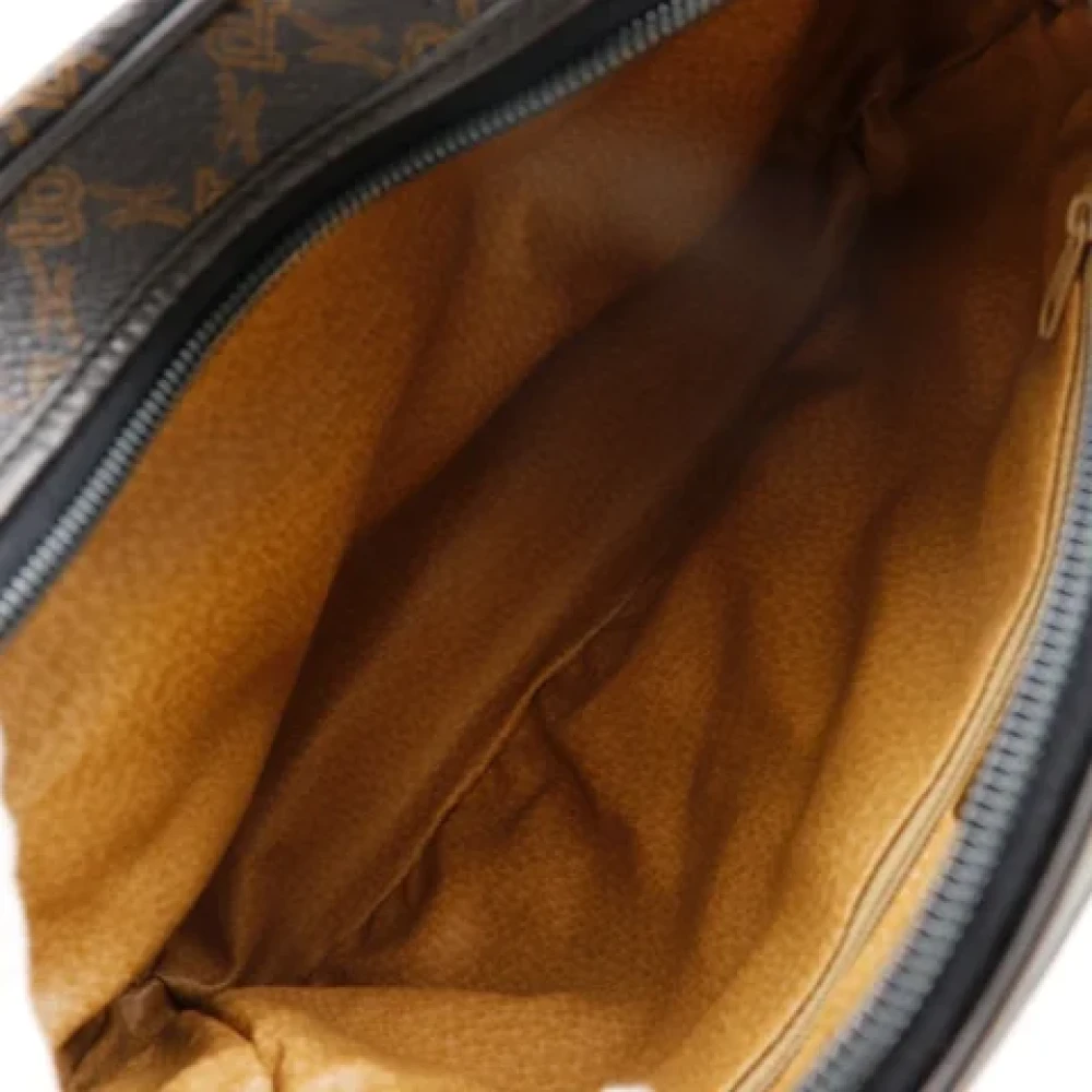 Bally Pre-owned Canvas crossbody-bags Black Dames