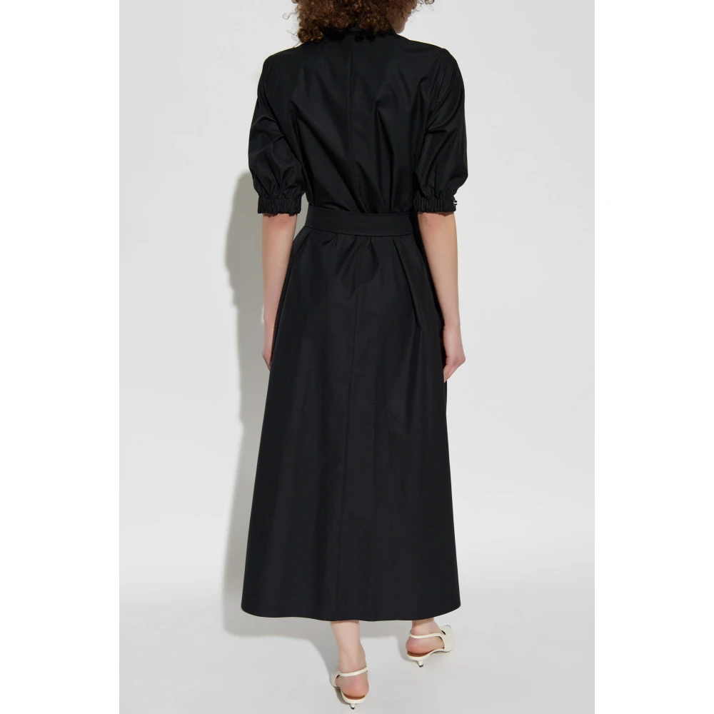 Max Mara Jurk met kraag Hoyo Black Dames