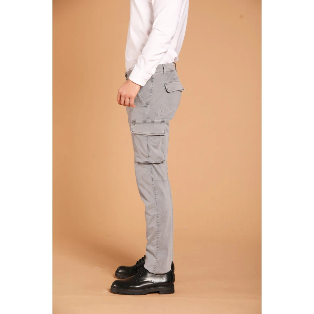 Mason's Cargo broek Chile in keperstof Gray Heren