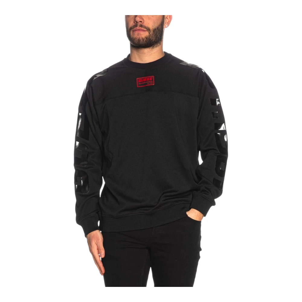 Guess Crewneck Sweatshirt Black Heren