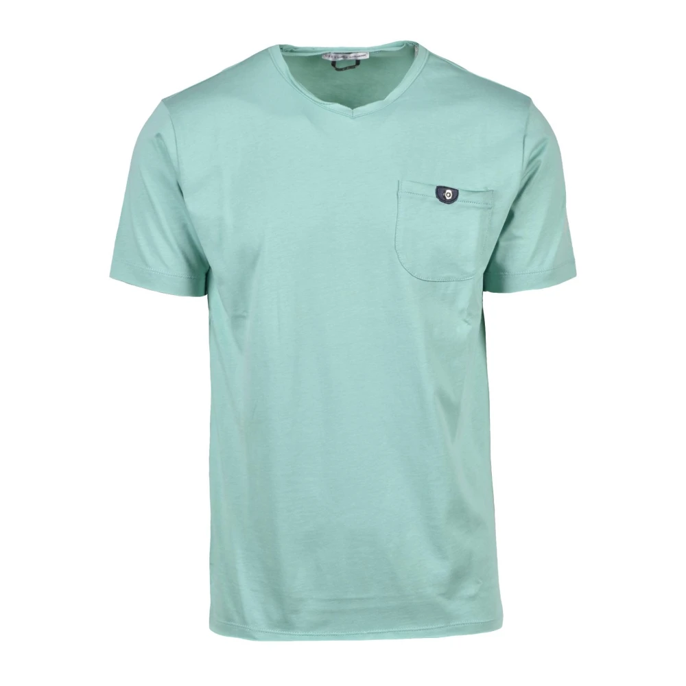 Daniele Alessandrini Tshirt Green Heren