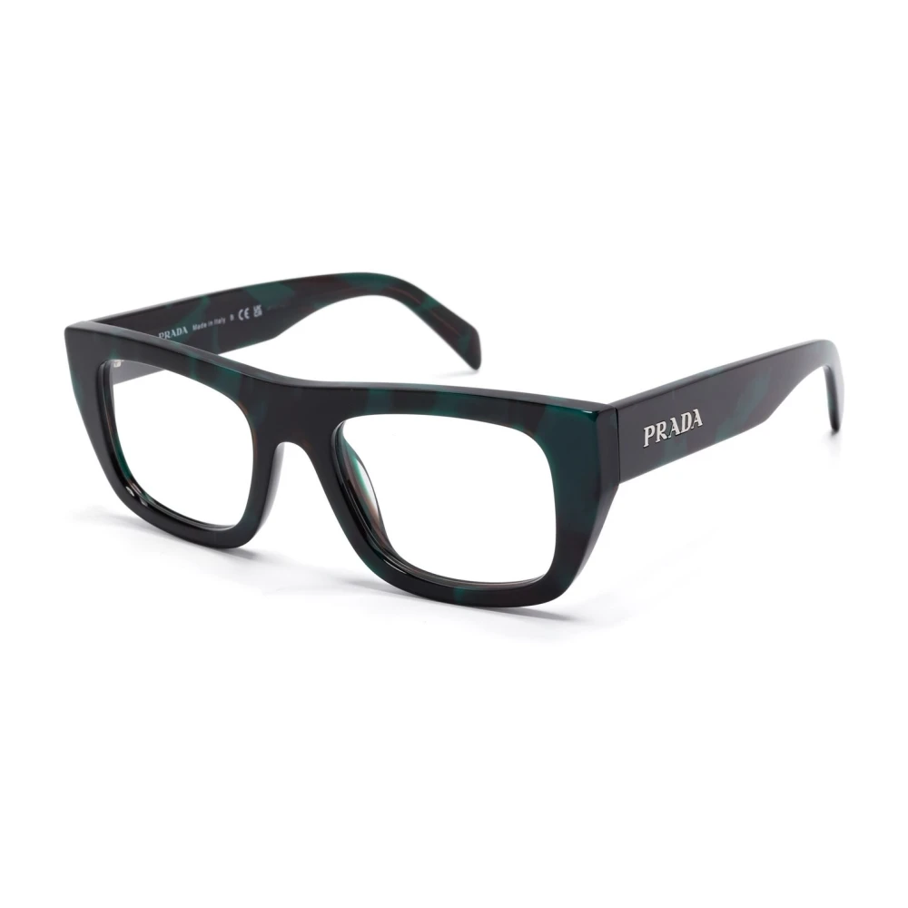 Prada Women's Green Glasses, 51 Mm, Optical Frame