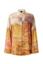 chemise-coton-multicolore-beige-imprime