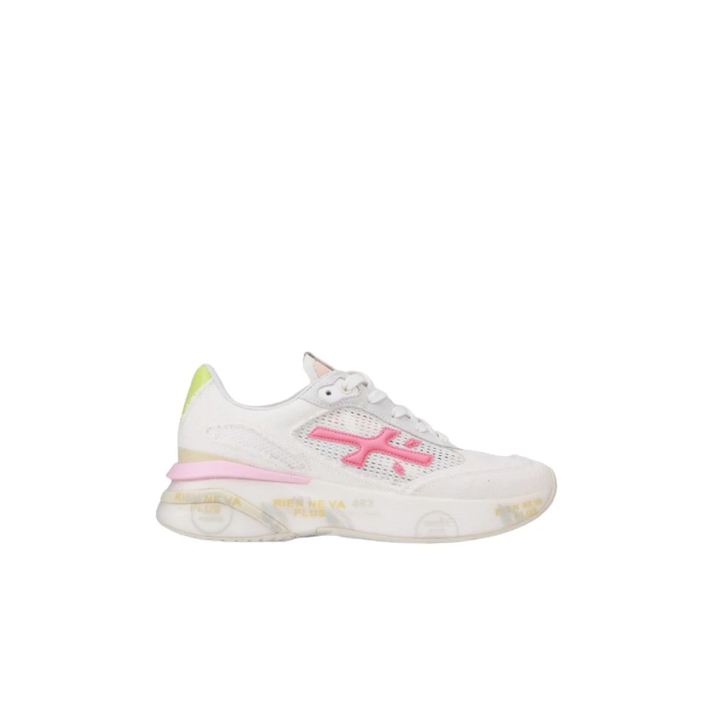 Premiata Witte Sneakers Moerun Model Dames Schoenen