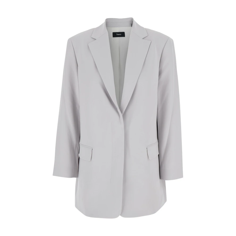 Theory - Jackets > Blazers - Gray - Theory - Modalova
