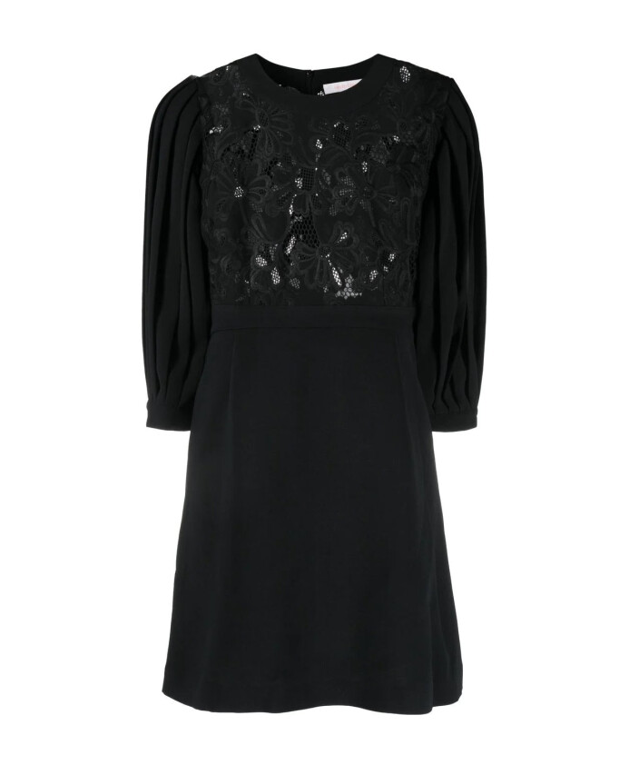 robe-midi-decontractee-noire