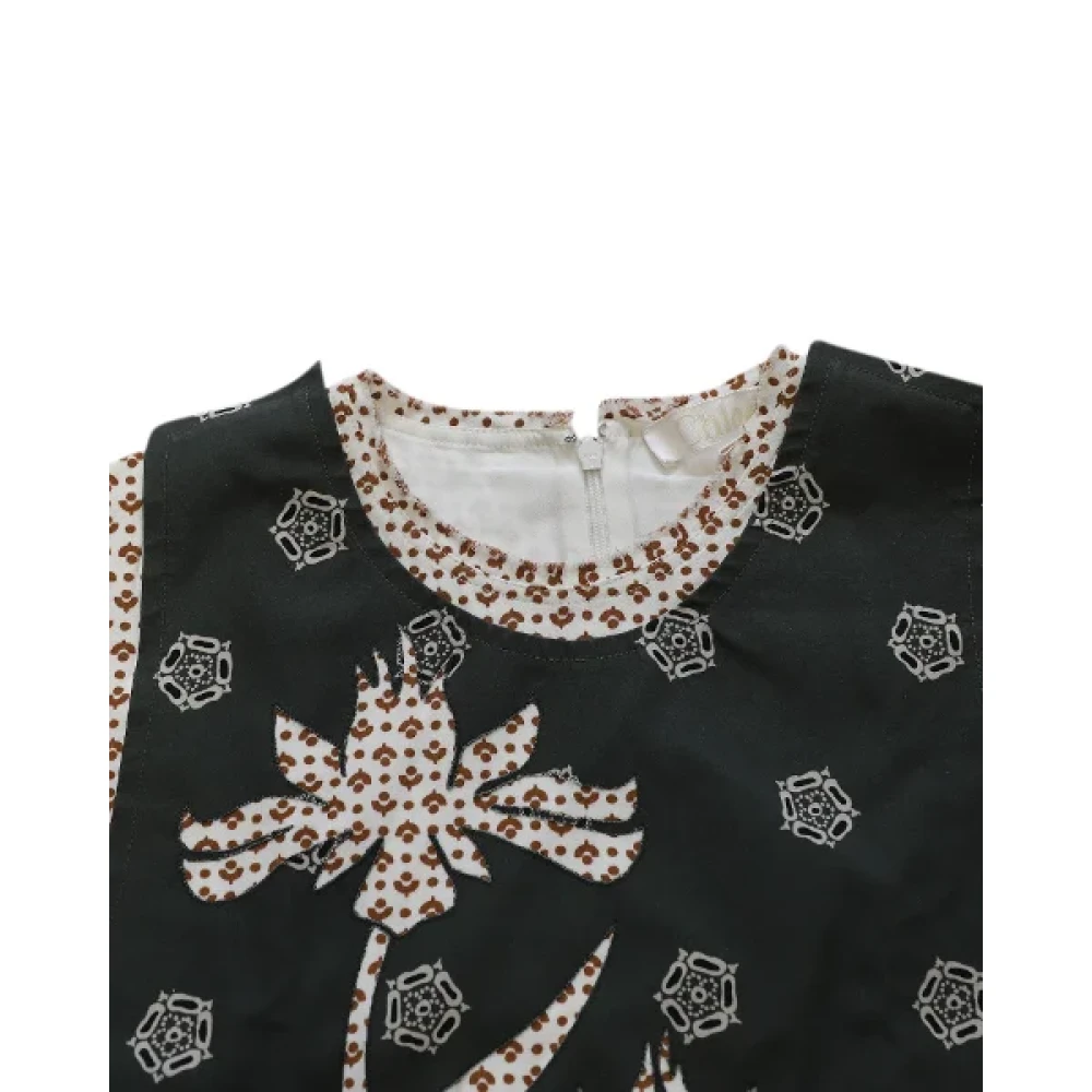 Chloé Pre-owned Fabric tops Black Dames