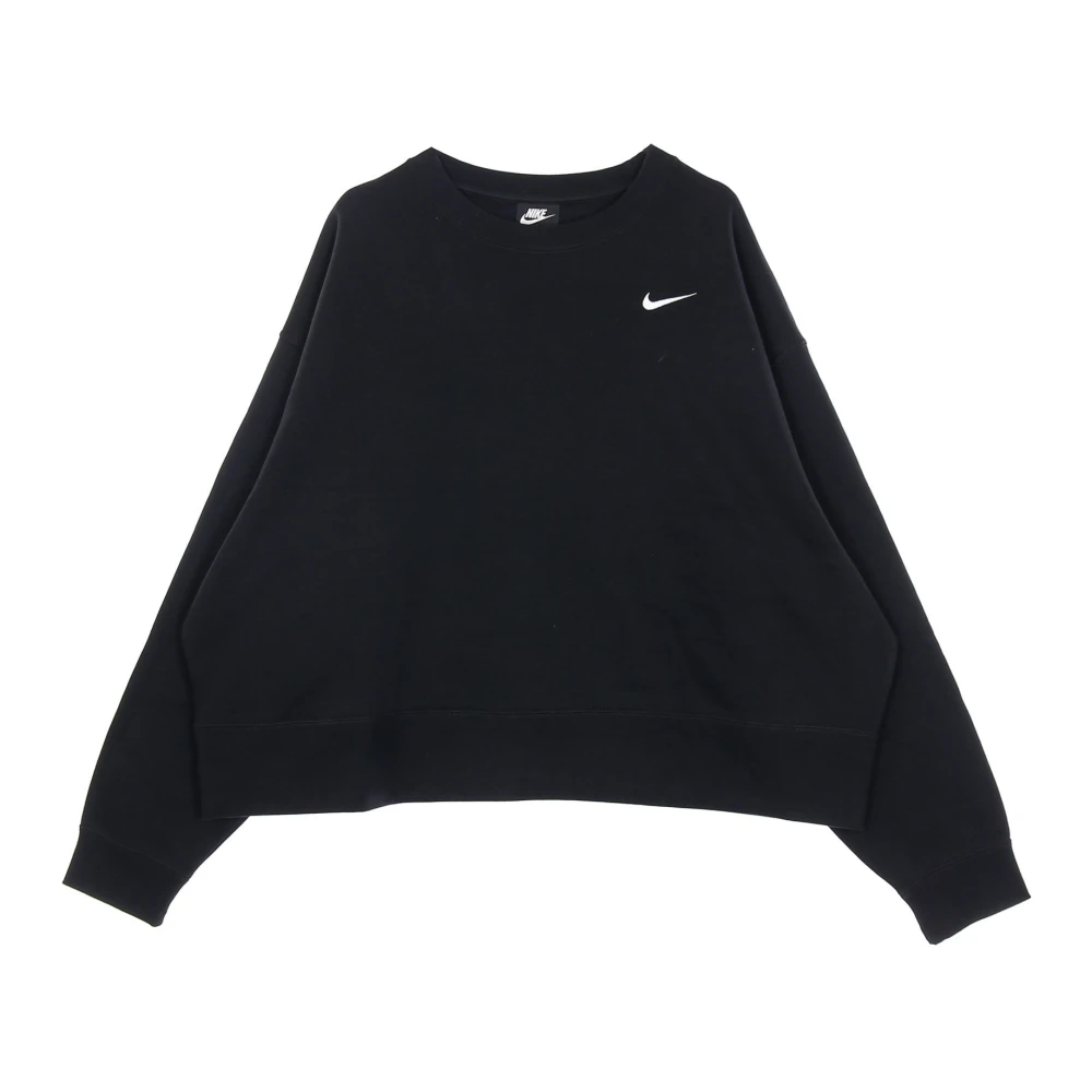 Nike Sports Crew Trend Plus Sweatshirt Black Dames