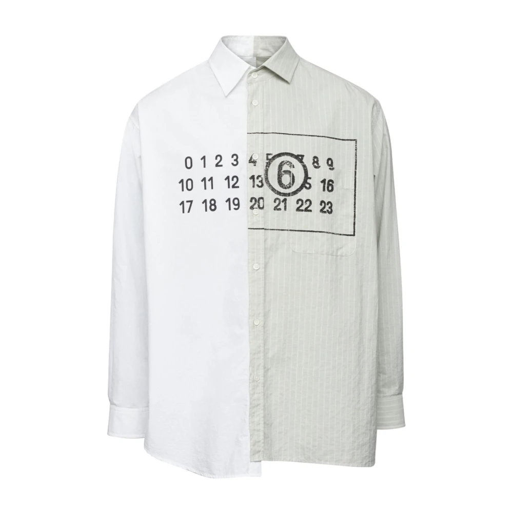 MM6 Maison Margiela Stijlvolle Overhemden Collectie Multicolor Heren