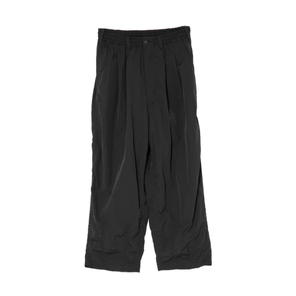 Comme Des Garçons Men's Black Wide Trousers, L, Wide Trousers