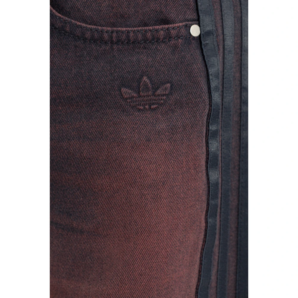 adidas Originals ballon type jeans Red Dames