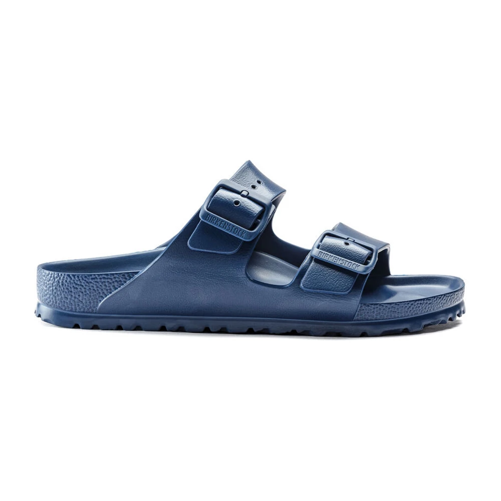 Birkenstock Arizona Sliders Blue, Dam