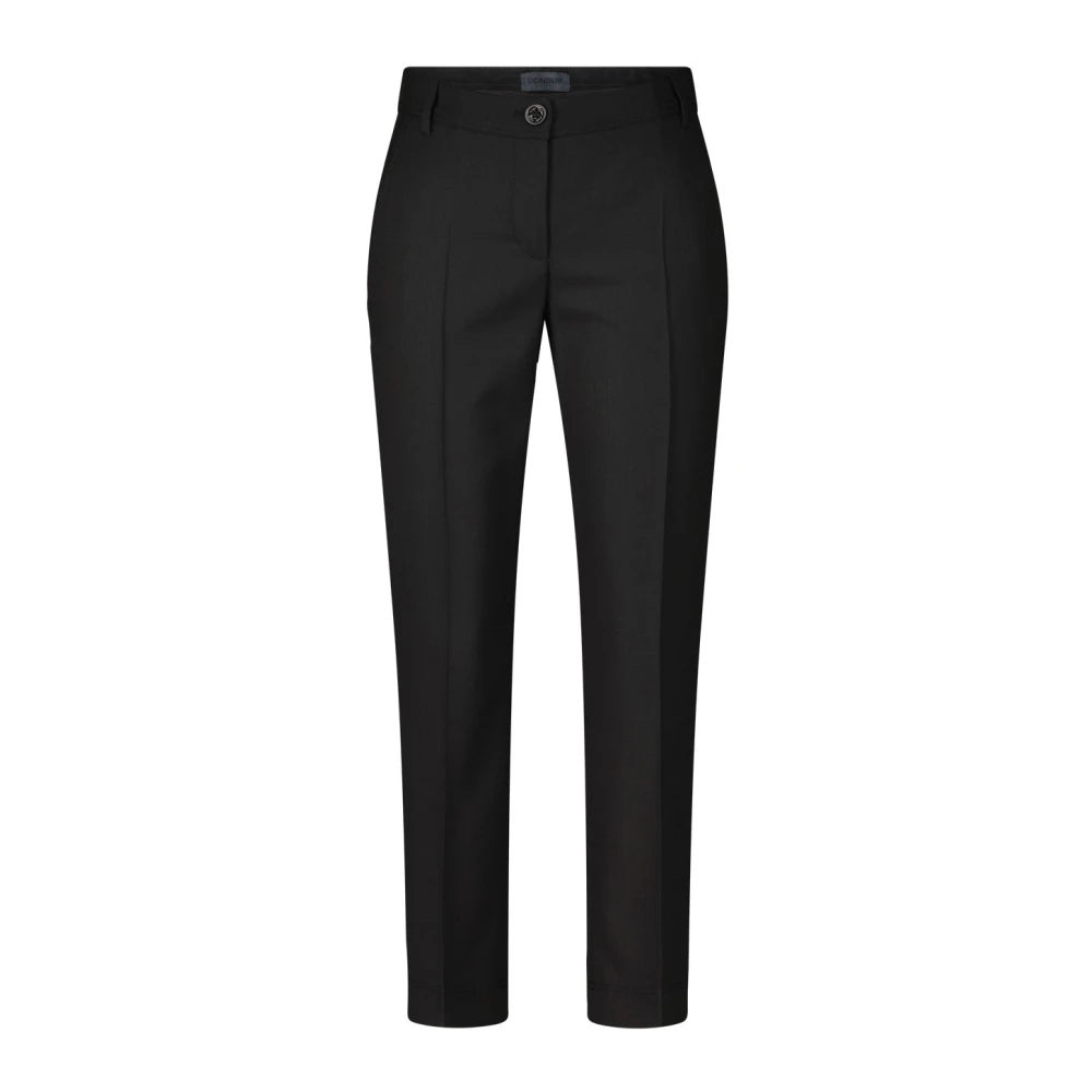 Marc Cain Wollen Slim Fit Broek Black Dames