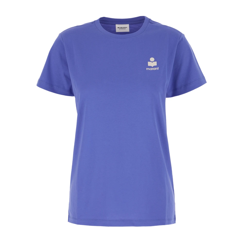 Isabel Marant Étoile Casual Katoenen T-Shirt Purple Dames