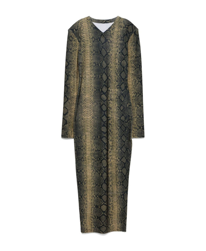 robe-python-avec-epaulettes-et-fente-laterale