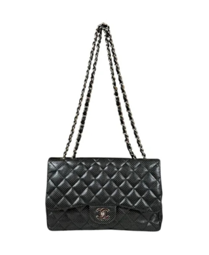 pre-owned-cuir-sacs-chanel