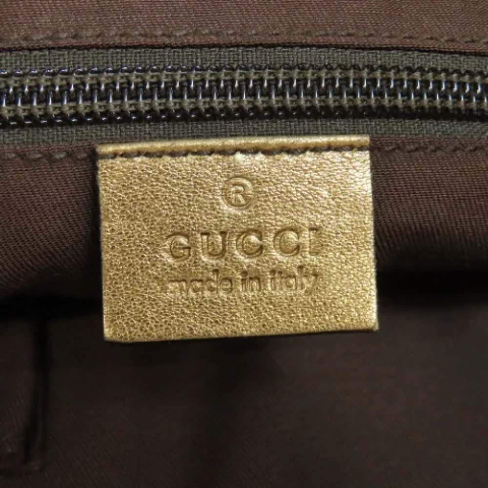 Gucci Vintage Pre-owned Canvas gucci-bags Brown Dames