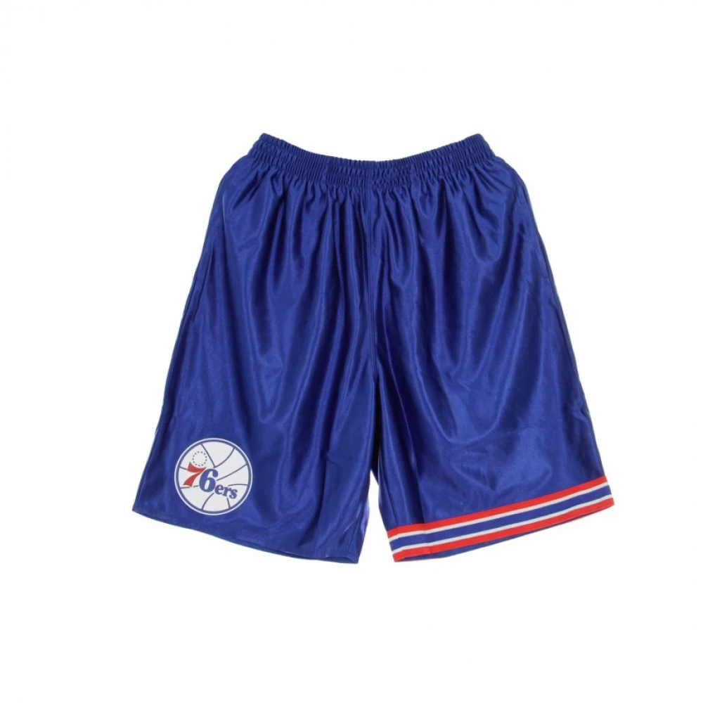 Mitchell & Ness NBA Dazzle Shorts Phi76e Blue, Herr
