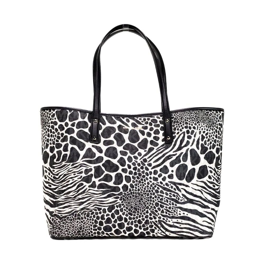 Michael Kors Animal Print Tote Schoudertas Multicolor Dames
